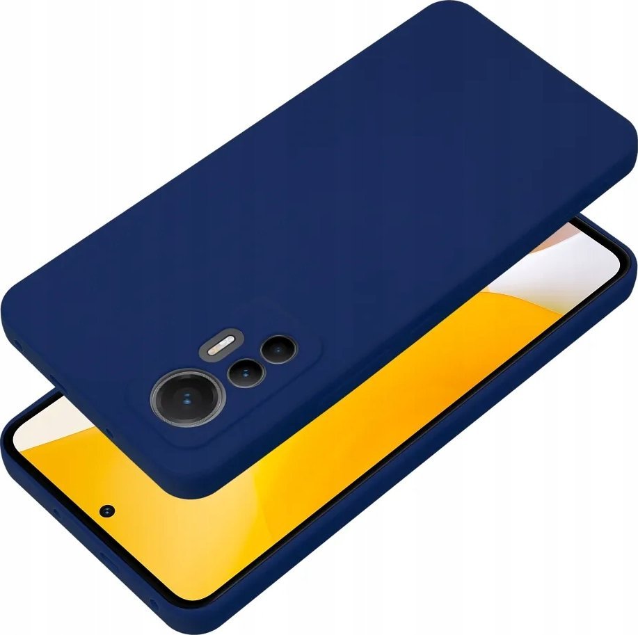 Mbulesë silikoni për telefon Xiaomi Redmi Note 13 Pro 4G, soft case, blu e errët