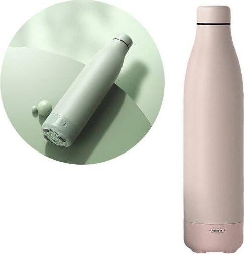 Termus me altoparlant Bluetooth Remax RB-M5, 500ml, 1000mAh, jeshile