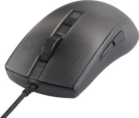 Maus gaming Deltaco Gaming DM310, 6200 DPI, 6 butona, i zi transparent
