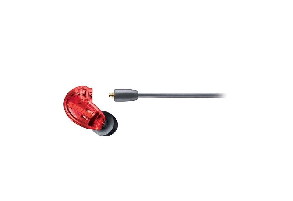 Kufje Shure SE215SPE-RD-EFS, in-ear, të kuqe