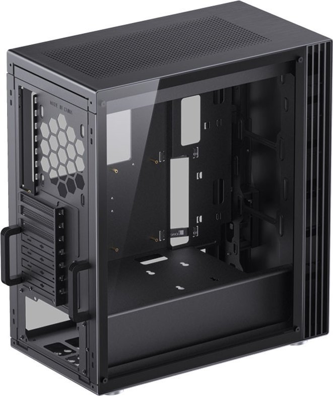 Kasë Jonsbo U6 Window, e zezë, Full Tower