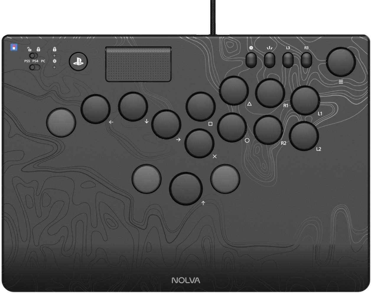 Kontroller lojërash Hori SPF-049E, USB, për PS5 dhe PC, i zi