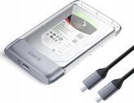 Kuti eksternale Orico TX25C3 për HDD SSD 2.5", USB C 5Gb/s, transparente