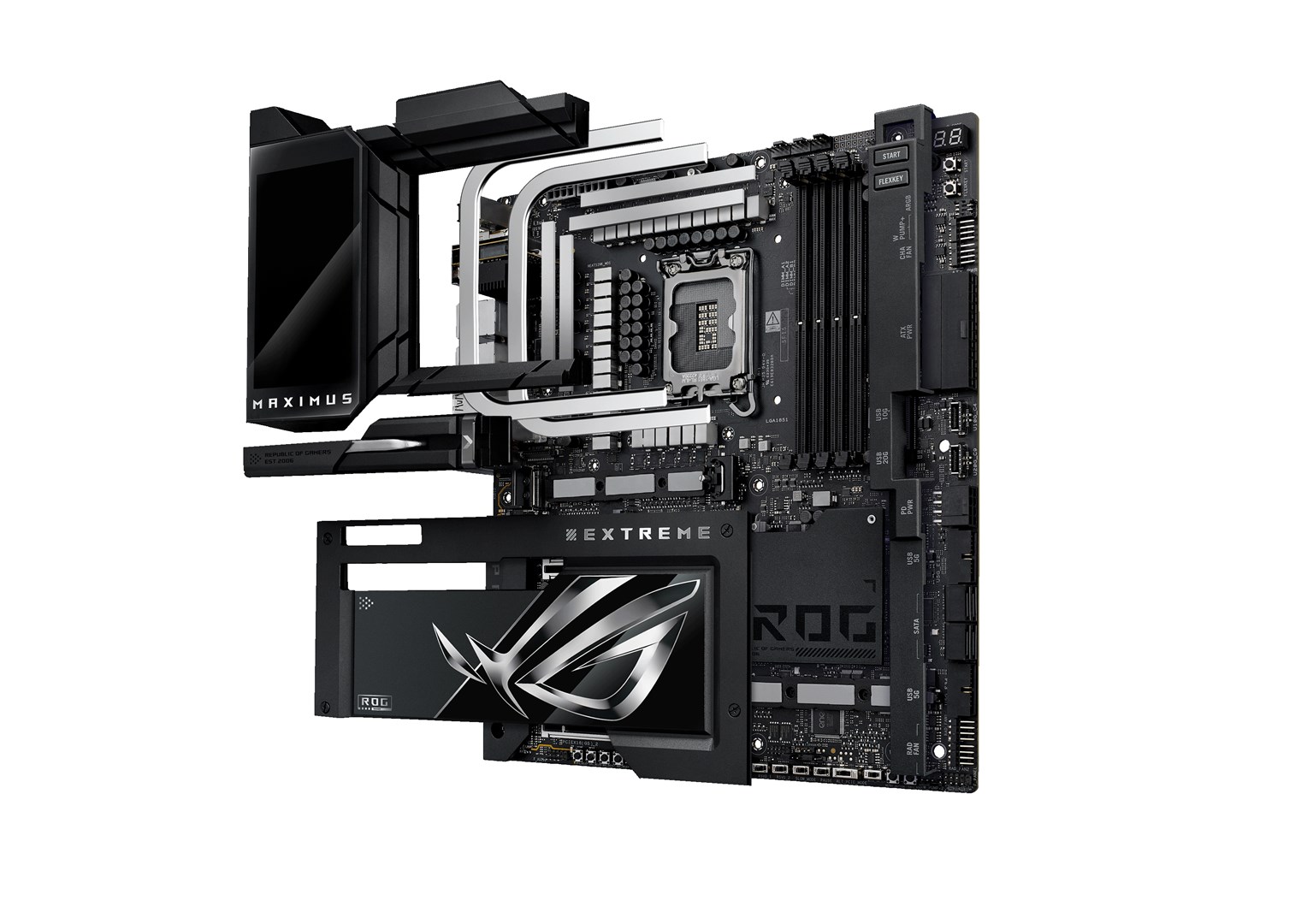 Pllakë amë ASUS ROG MAXIMUS Z890 EXTREME Intel Z890 LGA 1851 (Socket V1) Extended ATX