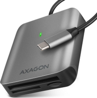 Lexues kartelash Axagon SUPERSPEED CRE-S3C, USB-C 3.2 Gen 1, alumini, gri