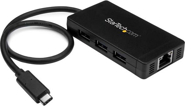 USB Hub StarTech 1x RJ-45, 3x USB-A 3.0