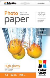 Fleta fotografke A4 ColorWay për printer, të bardha