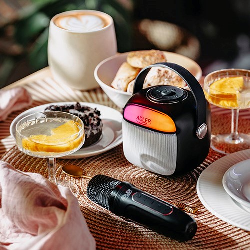 Altoparlant karaoke Adler AD 1199, SD/USB/AUX/Bluetooth