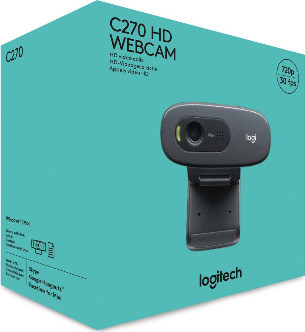 Ueb kamerë Logitech C270 HD