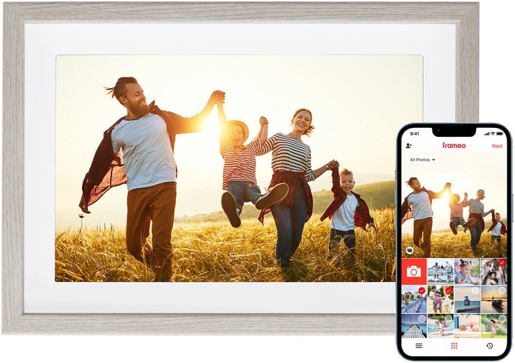 Kornizë digjitale Rollei Smarter Picture Frame 108, 10.1", WiFi Frameo, e bardhë