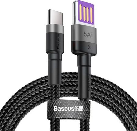 Kabllo Baseus USB-A - USB-C, 1 m, e zezë