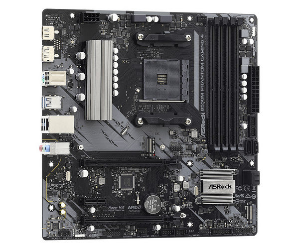 Pllakë amë Asrock B550M Phantom Gaming 4 Socket AM4 micro ATX AMDB550