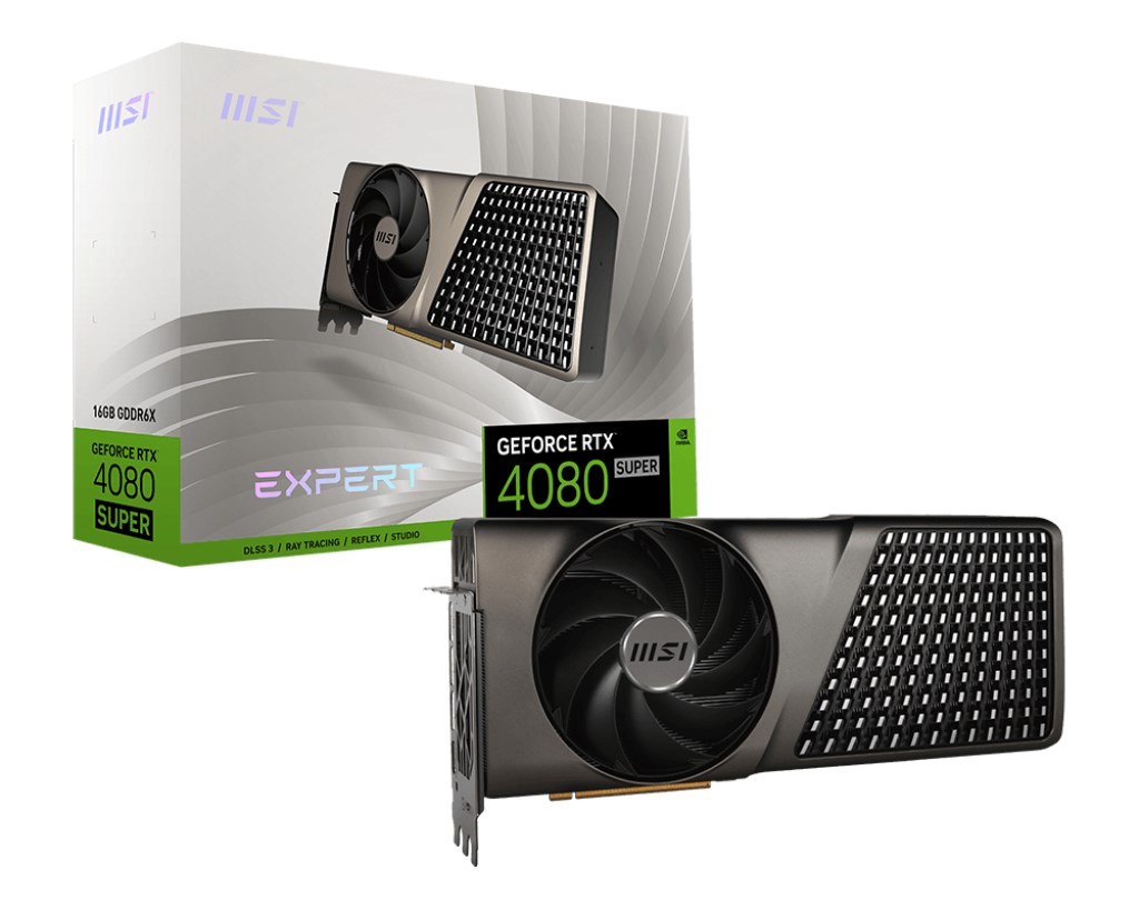 Kartë grafike MSI NVIDIA GeForce RTX 4080 SUPER, 16 GB GDDR6X