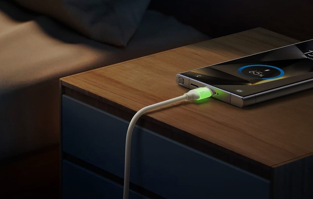 Kabllo karikimi Joyroom USB A në USB C, 30W, beige