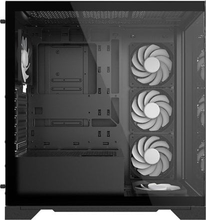 Kasë ADATA XPG Invader X BTF RGB, e zezë, Midi Tower