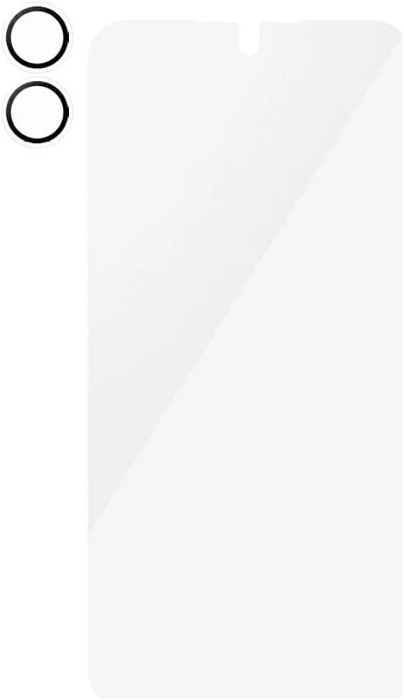 Set mbrojtës PanzerGlass 2 in 1 për Samsung S25 Edge, screen protector, mbrojtës kamere, transparent