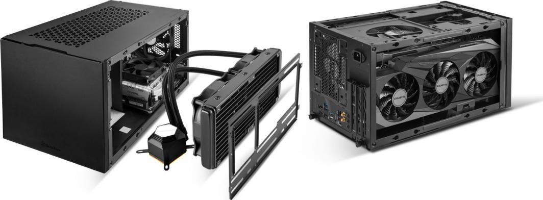 Kasë SilverStone Sugo 15, e zezë, Micro Tower