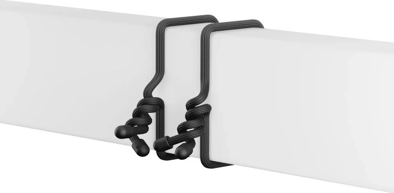 Mbajtëse fleksibile GoPro Flexible Grip Mount, për kamera GoPro, për montim në objekte të ndryshme, e zezë