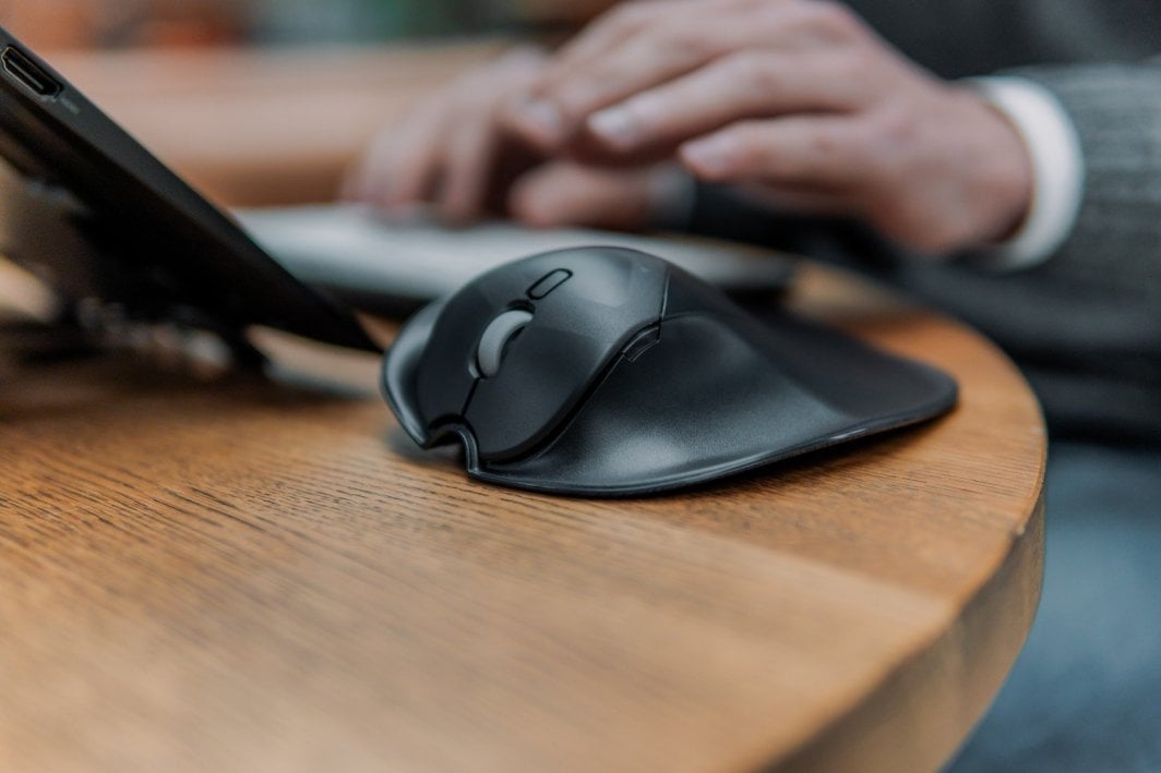 Maush ergonomik BakkerElkhuizen HandshoeMouse Shift, Bluetooth, ambidjester, madhësia Large