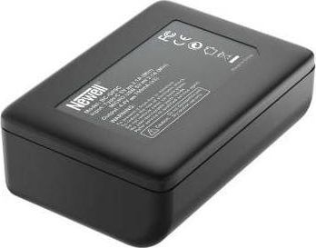 Karikues baterish për kamera Newell AHDBT-901, 3 porta, USB, i zi