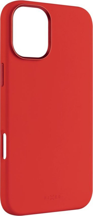 Mbulesë telefoni FIXED MagFlow për iPhone 16 Plus, MagSafe, e kuqe