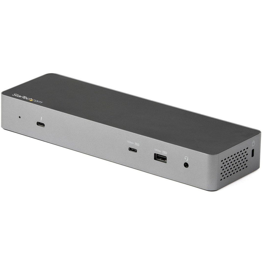 Stacion dokimi StarTech.com USB-C, Thunderbolt 4, 96W PD, e zezë