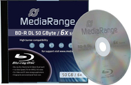 Disk Blu-Ray MediaRange MR506 BD-R, 50GB, 6x, transparent
