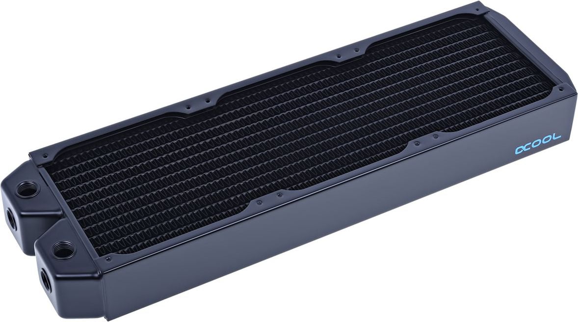 Radiator ftohës Alphacool NexXxos XT45 X-Flow 360, 3x120mm, bakër i plotë, i zi