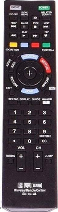 Универзален далечински управувач RTV Libox LB0141 (сет за ТВ)