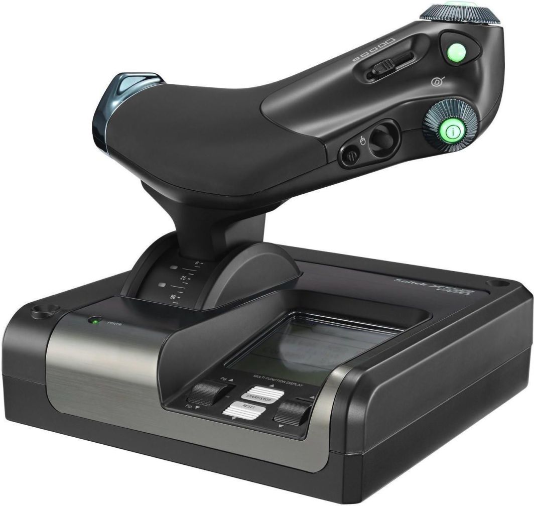 Joystick Logitech G Saitek X52 Pro Flight Control System USB (945-000003)