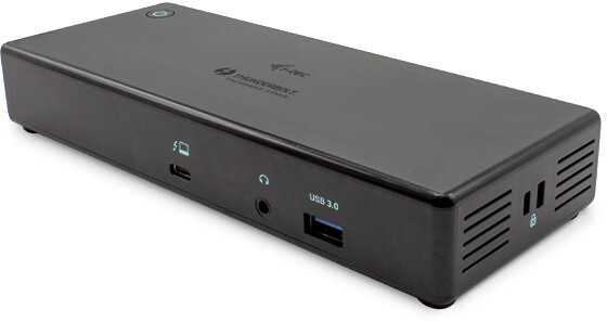 Docking Station i-tec Thunderbolt3 / USB-C Dual DisplayPort 4K, напојување 85W