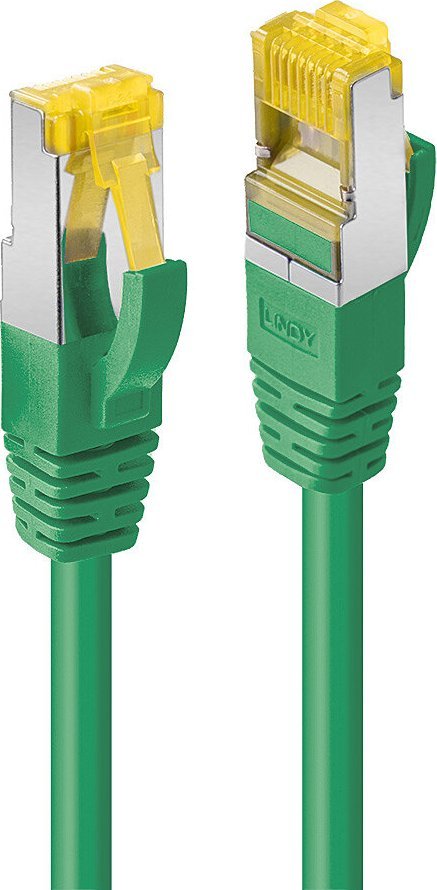 Kabllo rrjeti Lindy Patch Cable Cat6A, S/FTP, 1m, e gjelbër