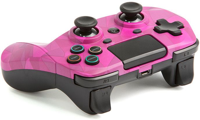 Kontroller Snakebyte Game: Pad 4 S, Wireless, Bubblegum Camo (PS4)