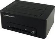 Dok stacion LC-Power LC-DOCK-U3-CR, USB 3.0, 2.5"/3.5" HDD SSD, i zi