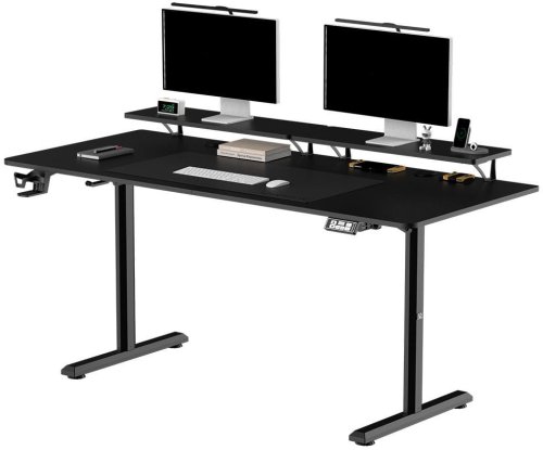 Tavolinë Biurko Ultradesk Highlander XXL, e zezë