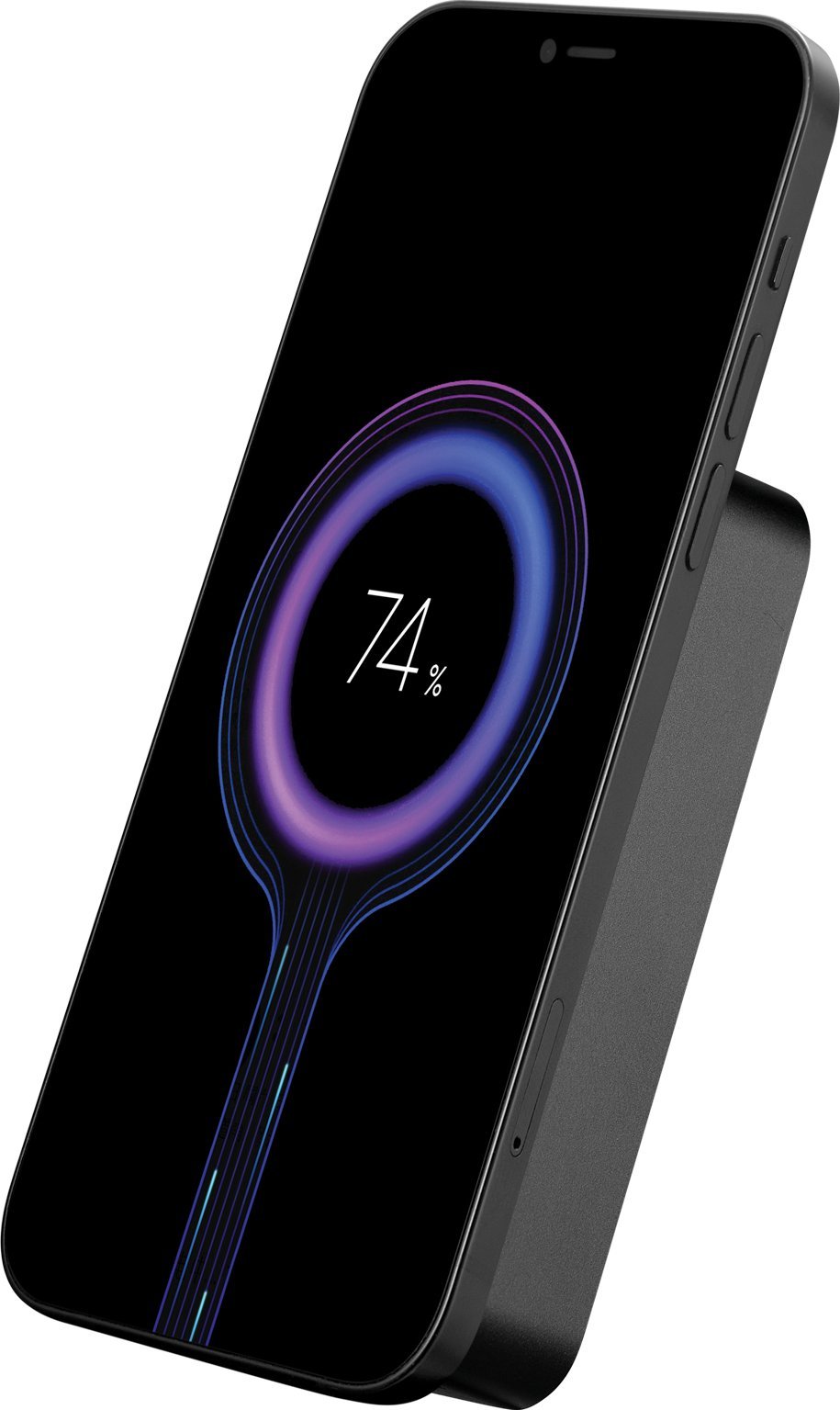 Powerbank wireless Sandberg Magnet ALU, 10000mAh, 20W, gri