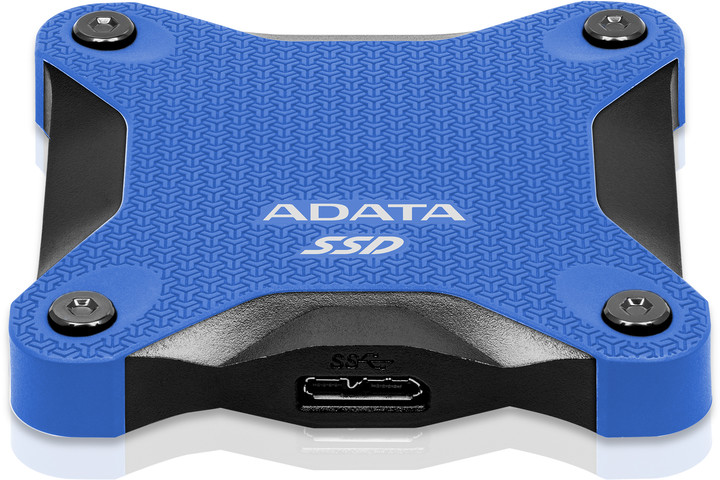 Disk SSD ADATA ASD600Q, USB3.1, 240GB, i kaltër