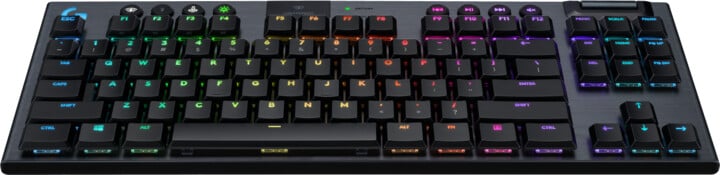 Тастатура Logitech G915 TKL Lightspeed, GL Clicky, САД, црна
