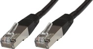 Kabllo rrjeti MicroConnect, RJ-45/RJ-45, Cat.6, S/FTP, 7m, e zezë
