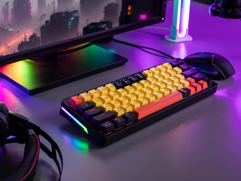 Tastierë mekanike Gaming Tracer GAMEZONE EVO2, USB, RGB, e bardhë