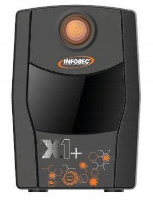 UPS Infosec X1+ 500, 500VA, излез FR SCHUKO, црн