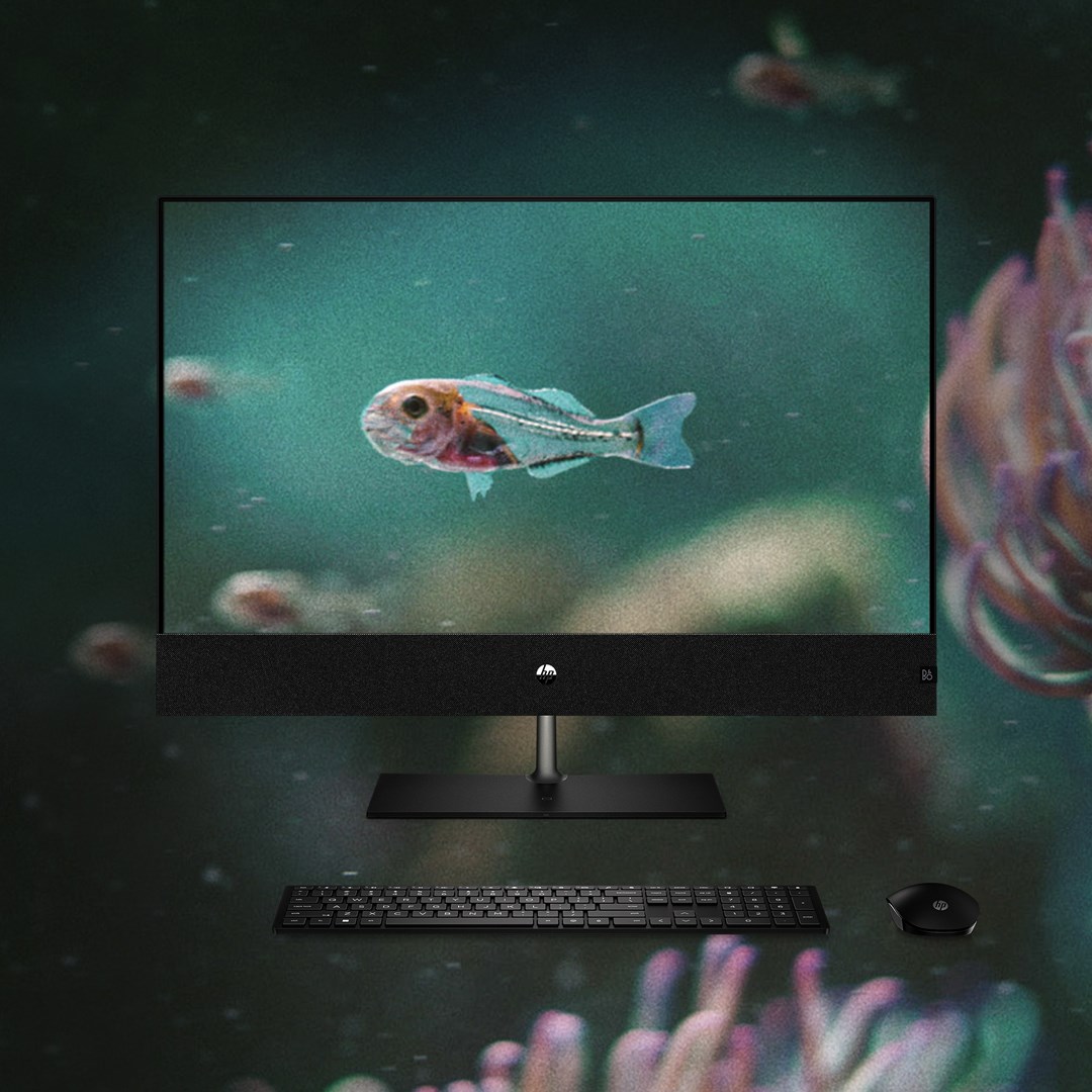 Kompjuter All-in-One HP 6J9N3EA, 31.5", i5-12400T, 16GB RAM, 1TB SSD, GTX 1650, i zi