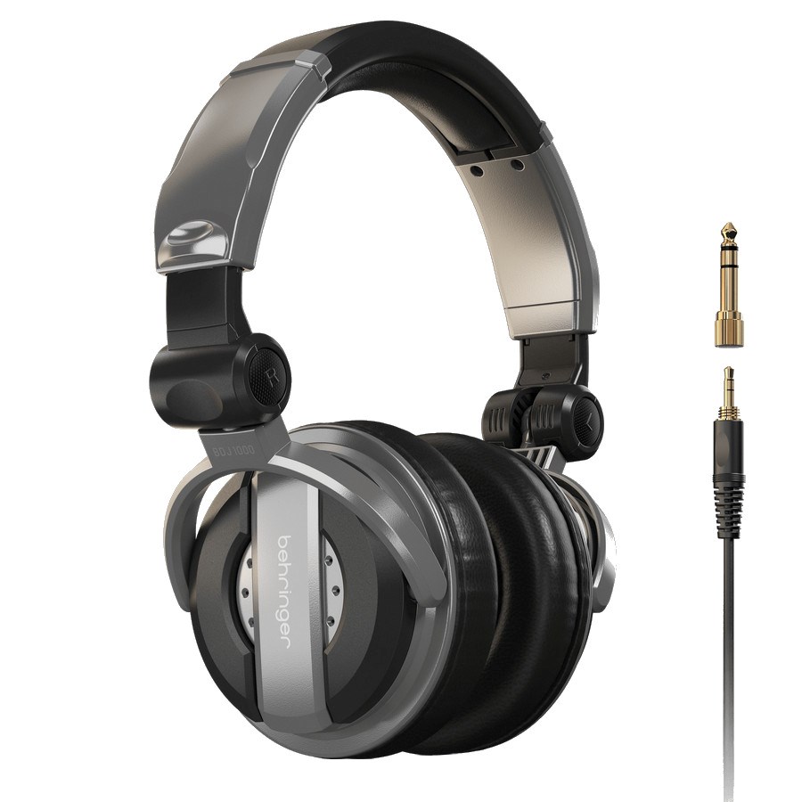 Kufje Behringer BDJ 1000, DJ Profesional, 20-20000 Hz, të zeza