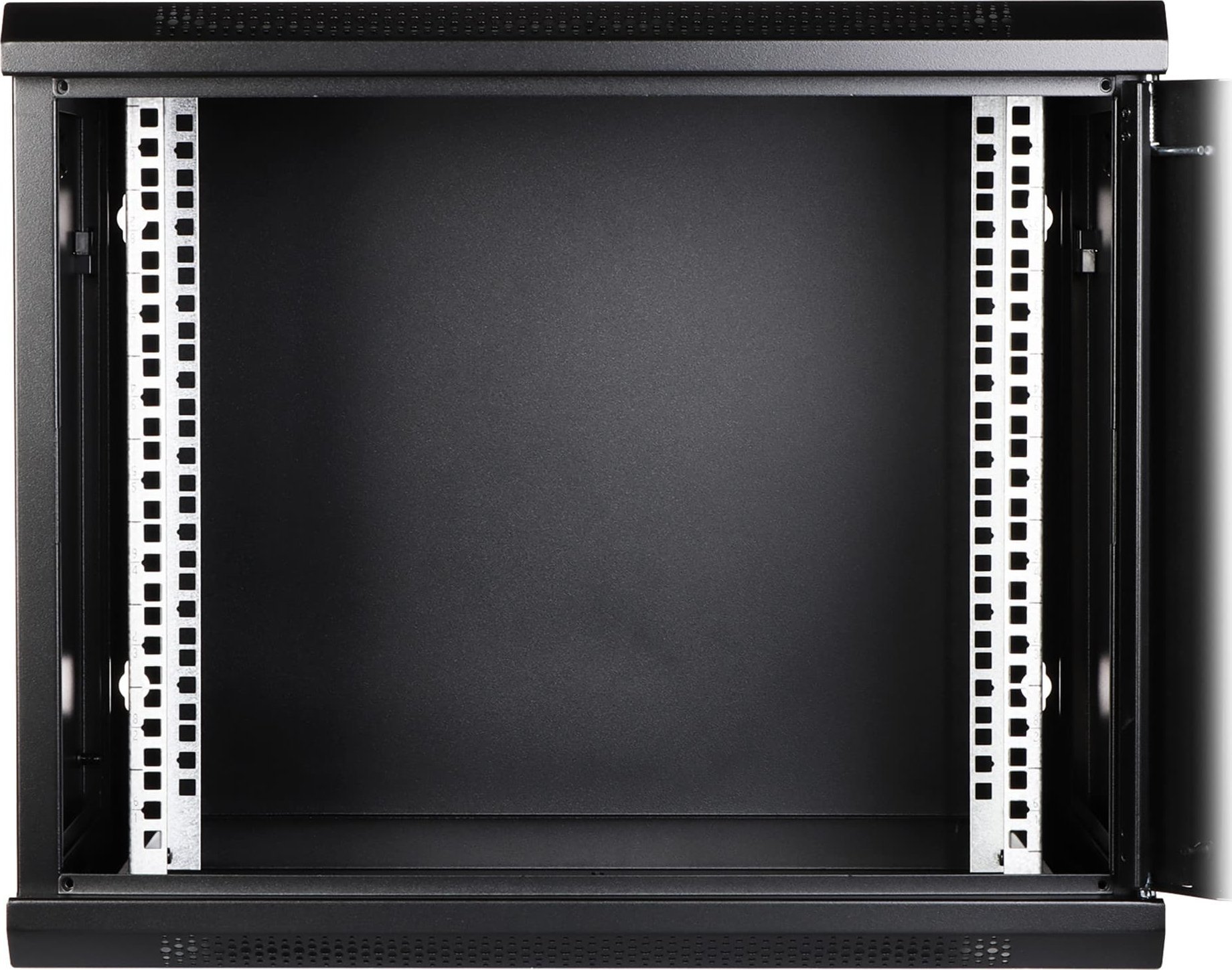 Кабинет за мрежа Eprado R19 9U, 19", ѕиден монтажен, црн