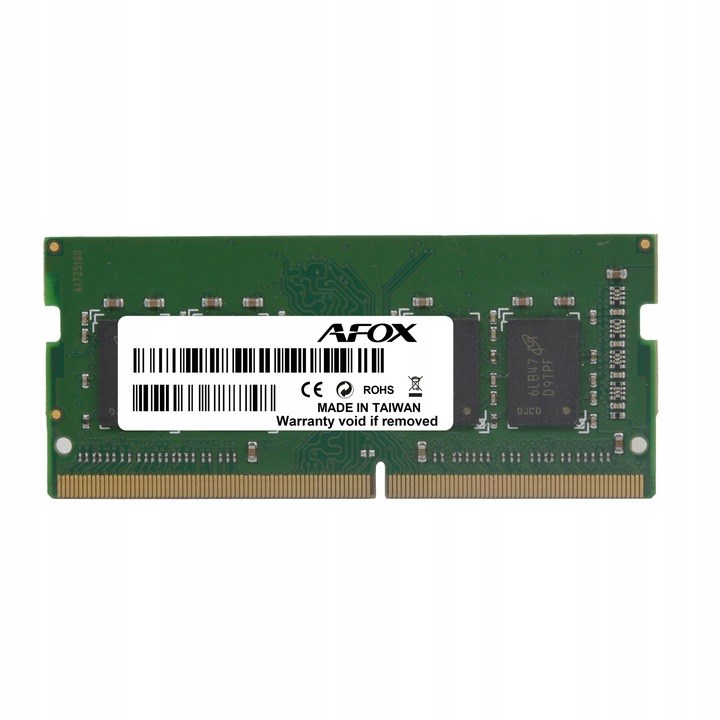 Memorie për laptop Afox, 4GB DDR3L, 1600MHz, SO-DIMM 