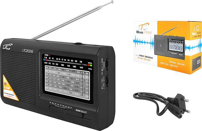 Радио LTC PS LTC-2026 WILGA, црно