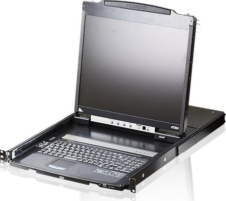 Konzола за рамка ATEN CL5800N, 19\", 1280 x 1024, црна