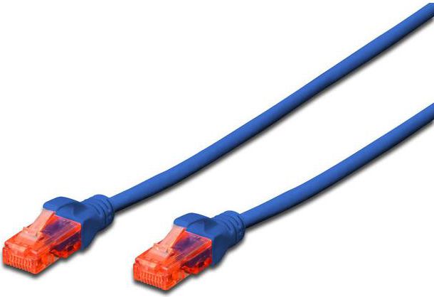 Kabllo rrjeti Digitus Patchcord U-UTP DK-1617-020/B, Cat6, 2 m, e kaltër