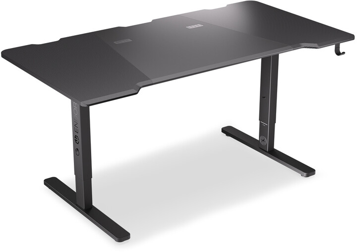 Tavolinë Endorfy Atlas L, e zezë