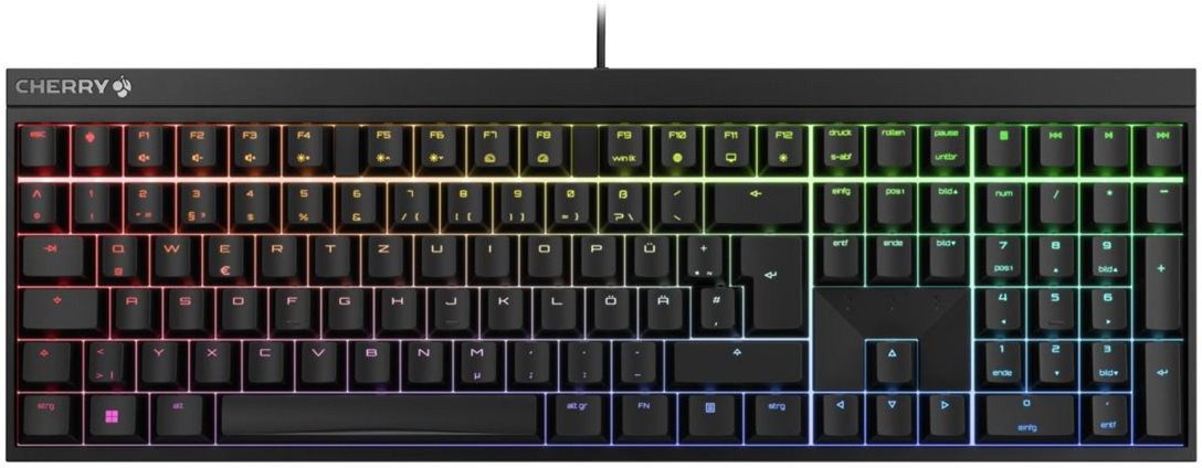 Tastierë CHERRY MX 2.0S, mekanike, ndriçim i pasmë, e zezë